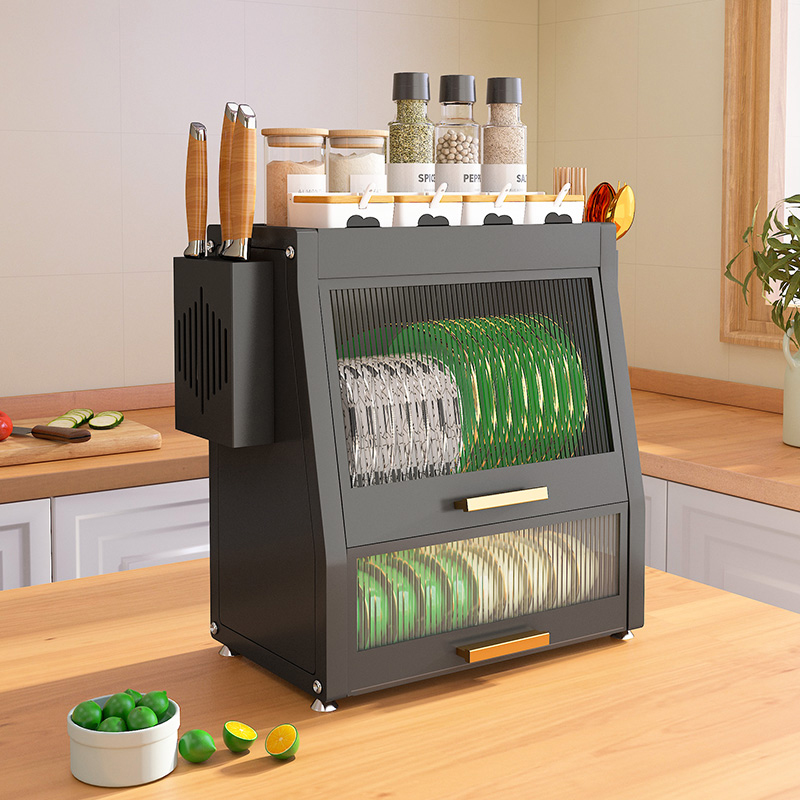 厨房置物架放碗柜碗碟餐具收纳盒