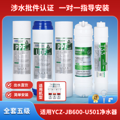 芯园品牌滤芯适配苏泊尔净水器SJU-U501/YCZ-JB600-U501超滤机UF