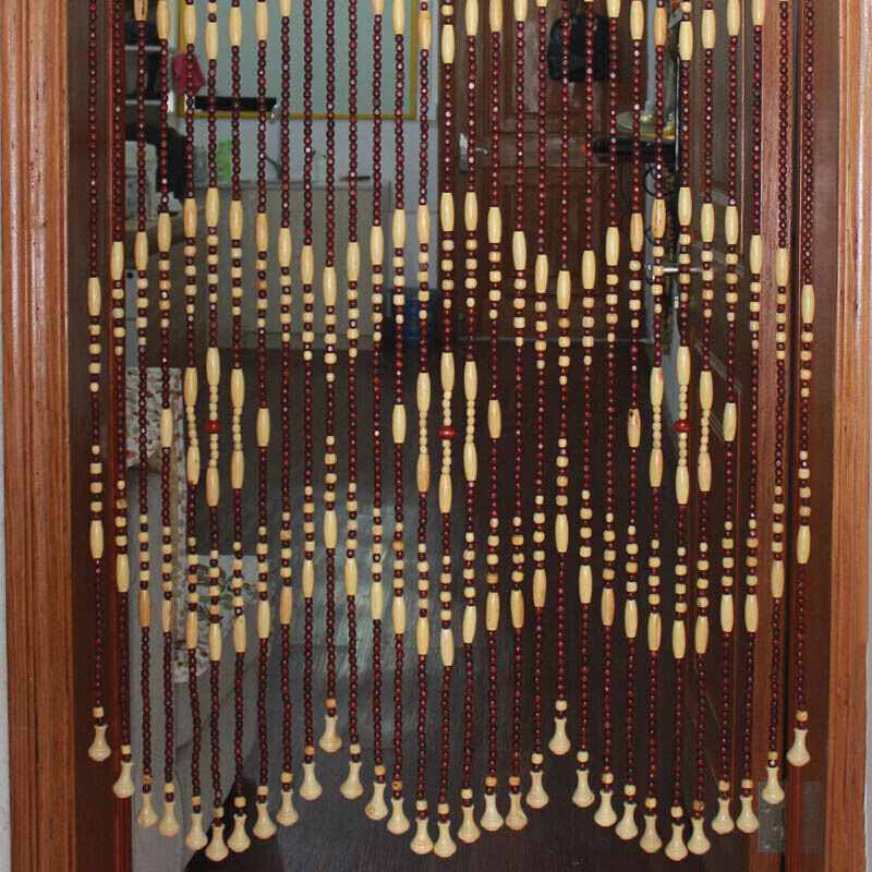 极速Suitable for solid wood beads dFoor curtain room home do
