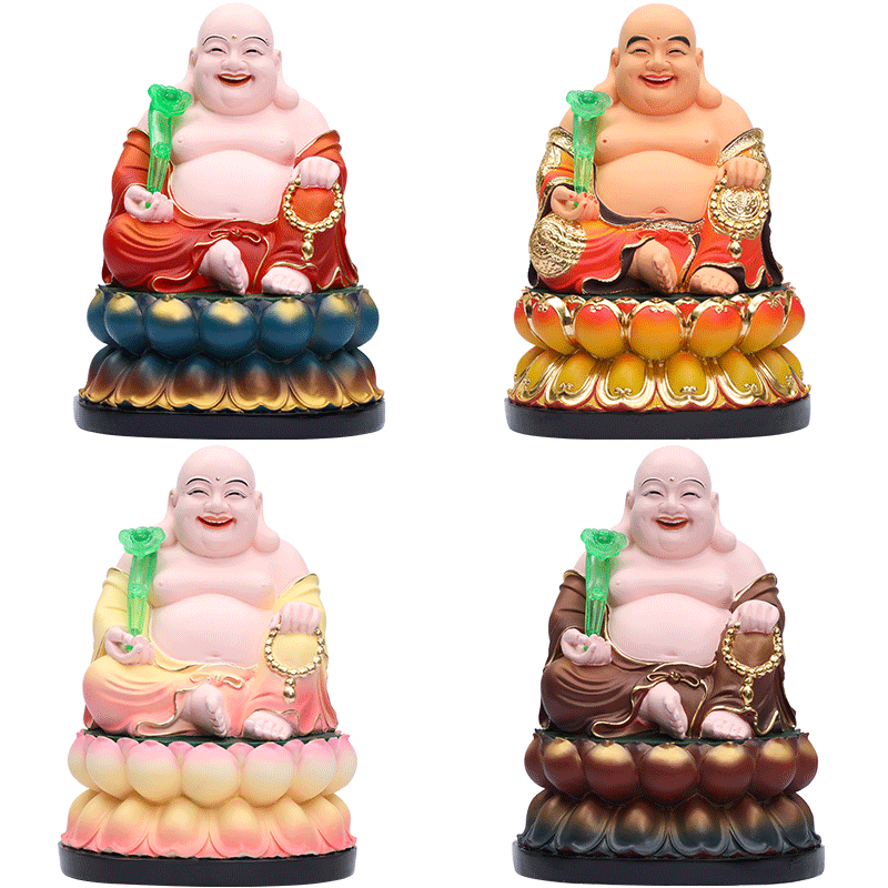 树脂玻璃钢招财寺庙弥勒佛