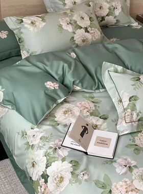 100%纯棉被套单件150x180x200x230cm全棉被罩学生宿舍全棉简约