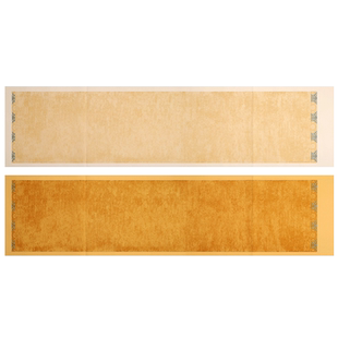 蜡染宋风条屏宣纸半生半熟不洇墨四尺对开小楷中楷行书行草仿宋锦复古纸毛笔书法作品创作参赛专用古风做旧纸