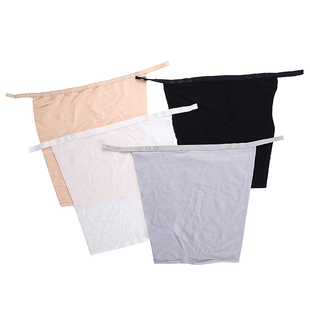 防走光遮胸布一片式抹胸低领遮挡布胸贴蕾丝花边内搭百搭打底内衣