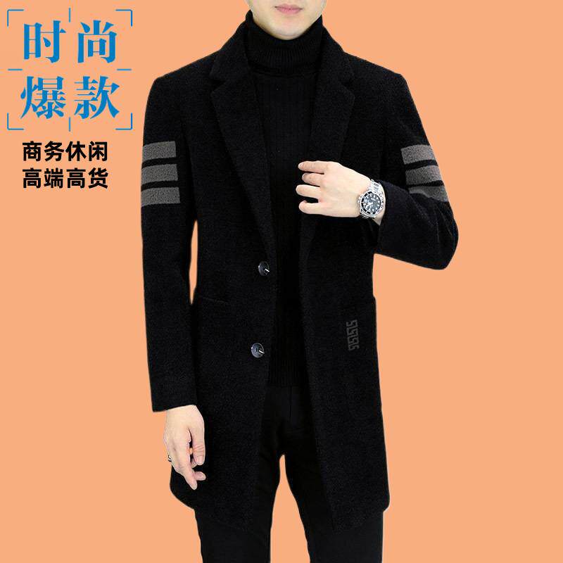 1013高品质流行秋冬新款男士羊毛