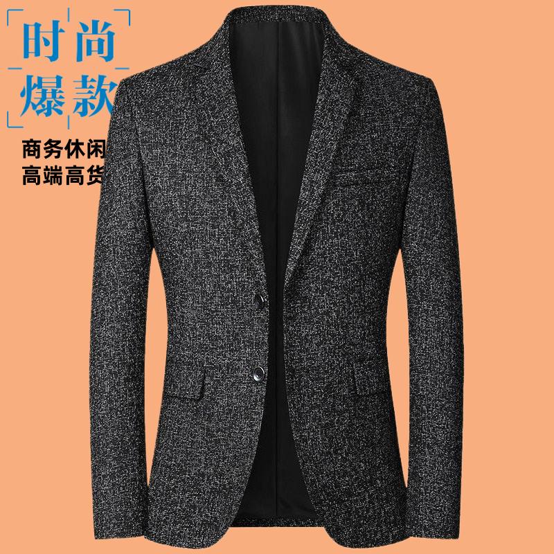 西装外套男士西服春休闲便服单西