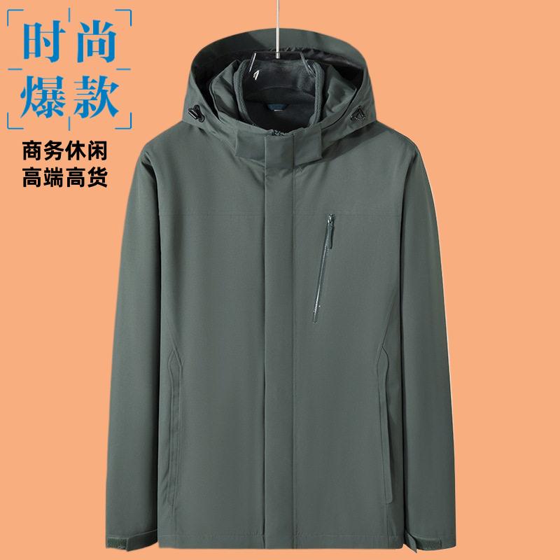 冲锋衣三合一可拆卸两件套秋冬季