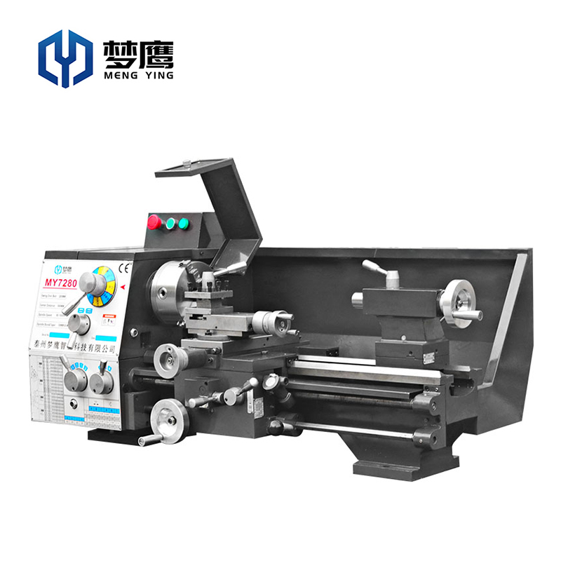 梦鹰my7280车床金属加工螺纹机床小型台式工业级普车床多功能家用
