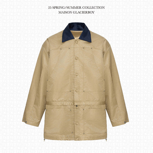 防水冲锋衣夹克可拆卸两穿风衣