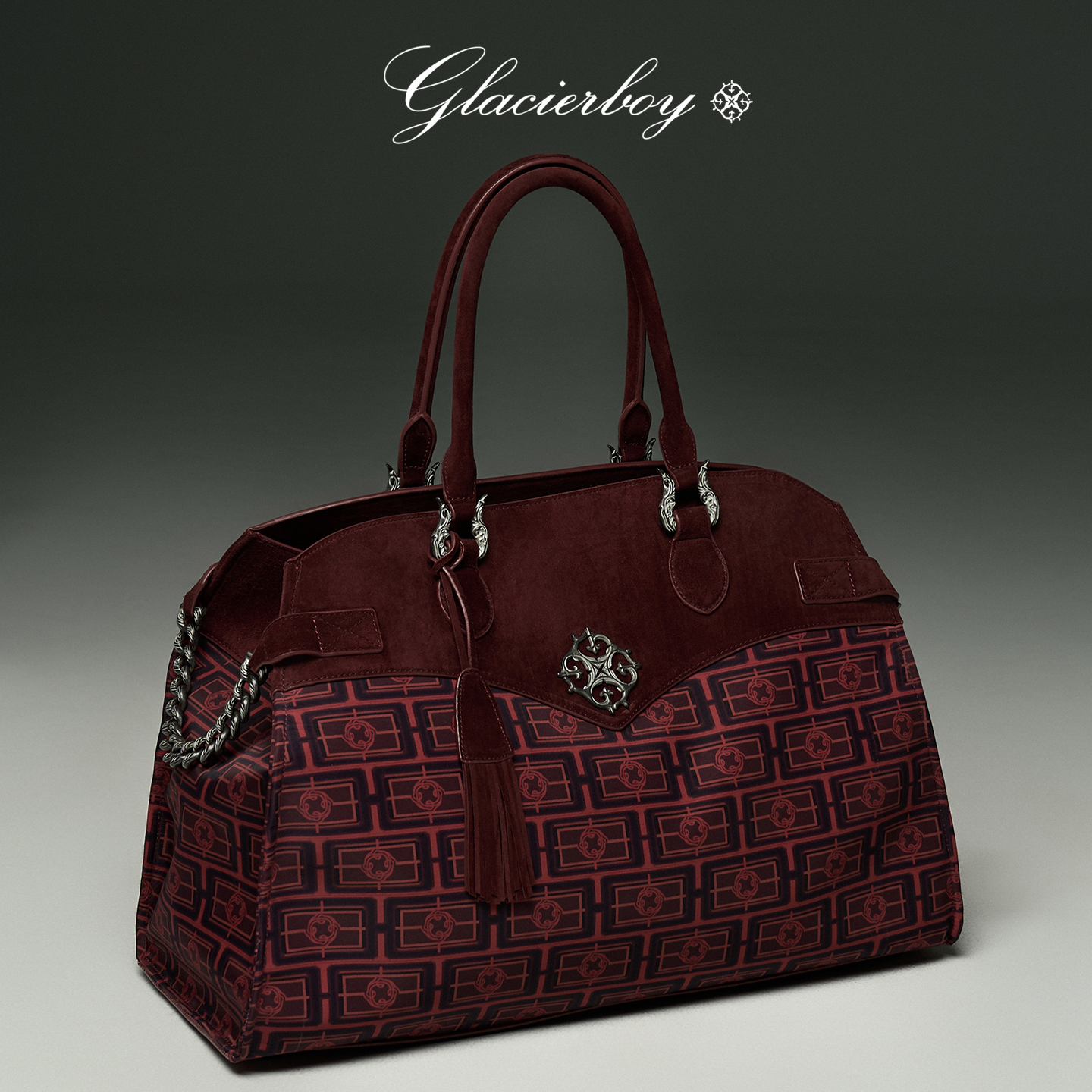 GLB|Margaux50全手工反绒皮软包