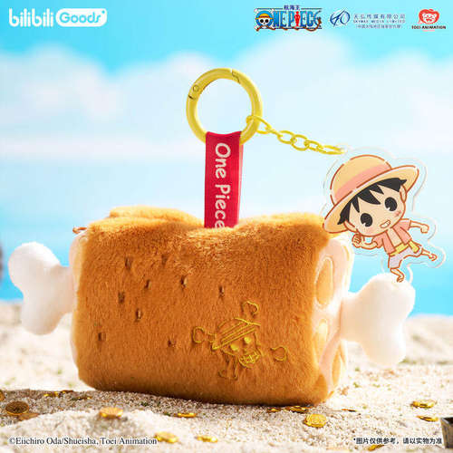 【现货】bilibiliGoods航海王海贼王毛绒零钱包路飞钱包挂件