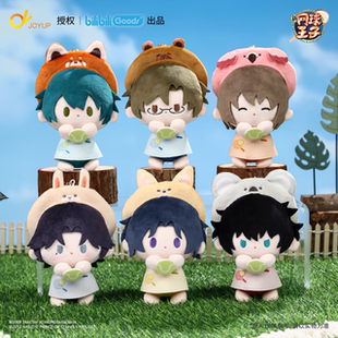 bilibiliGoods新网球王子With Animals主题毛绒玩偶公仔徽章卡套