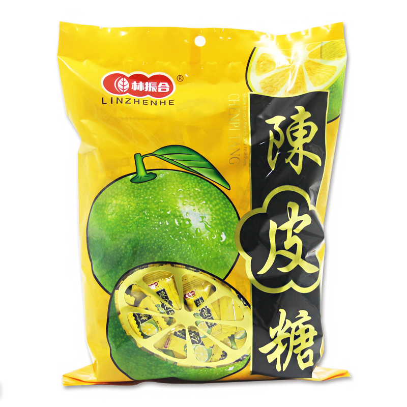 林振合陈皮番石榴糖袋装8090童年回忆招待糖果