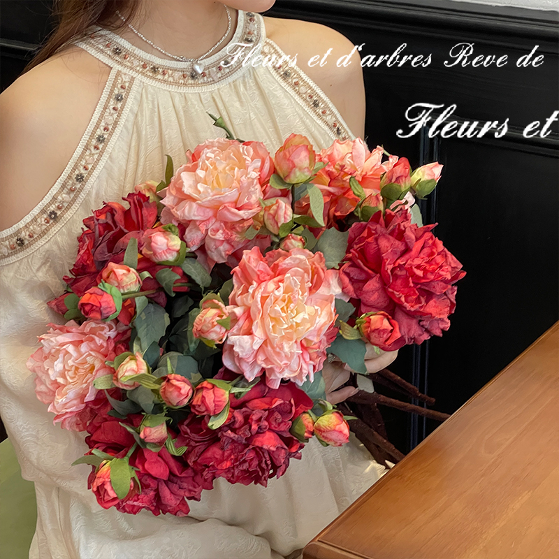 贵气十足！新中式花开富贵大牡丹