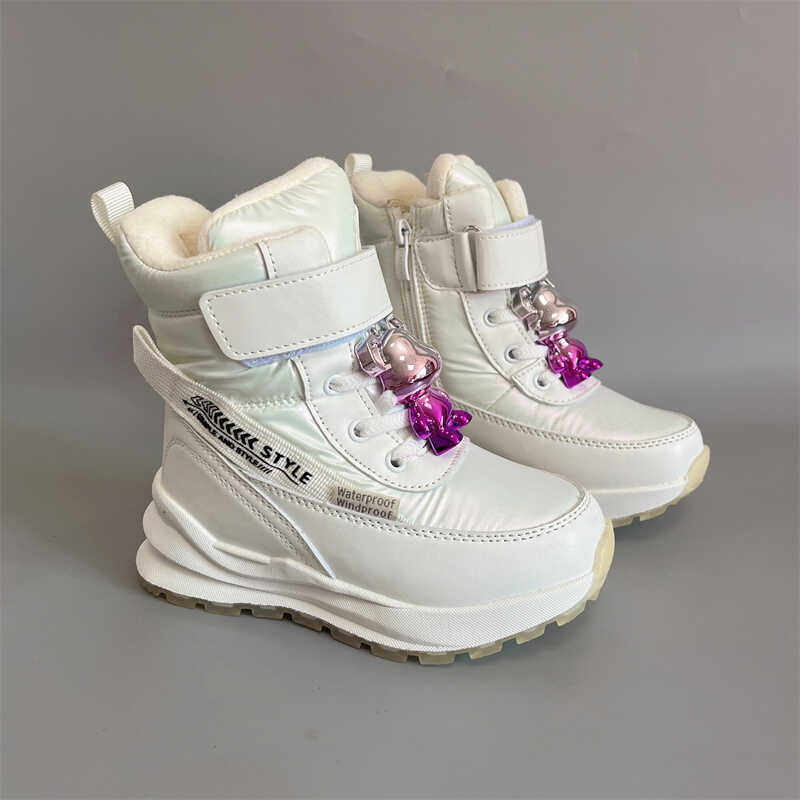 01外贸出口俄罗斯女童雪地靴冬季棉靴羊毛防滑全防水毛靴短靴儿童,童鞋/婴儿鞋/亲子鞋,雪地靴,淘宝优惠券,粉丝福利购,淘宝优惠卷