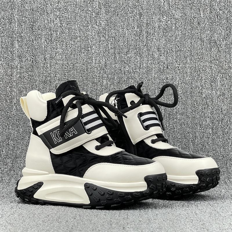 真皮户外雪地靴女羊毛加厚保暖