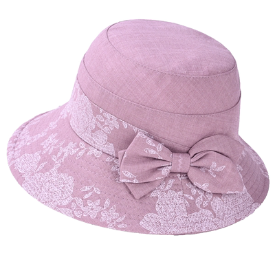 盆帽春秋可折叠遮阳妈妈大檐老人