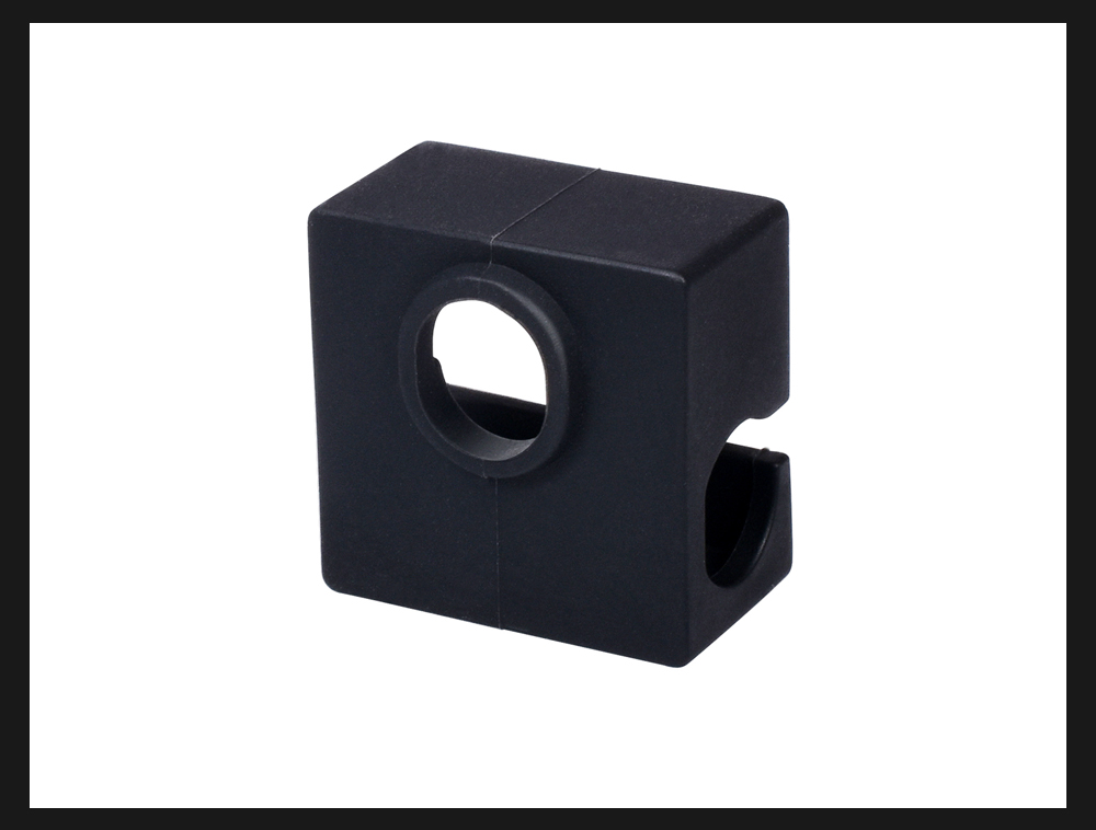 3D打印机配件升级版MK7/MK8硅胶套 耐高温For CR10/S PRO Ender-3