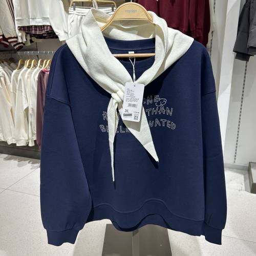 以纯正品女装加绒卫衣R154232047