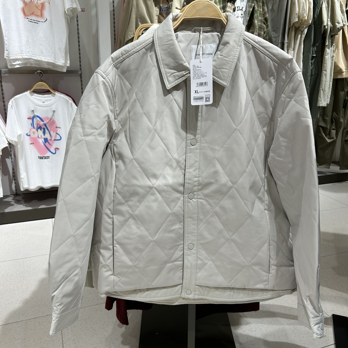 以纯正品男装棉服R153114011