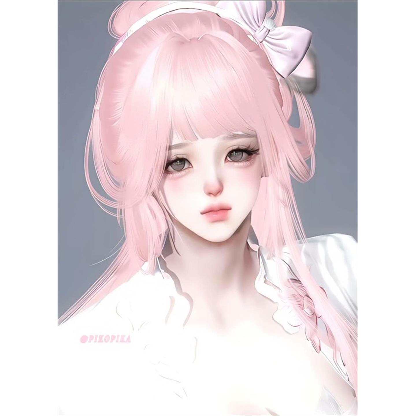 花语 PikoPika 逆水寒手游捏脸女通用