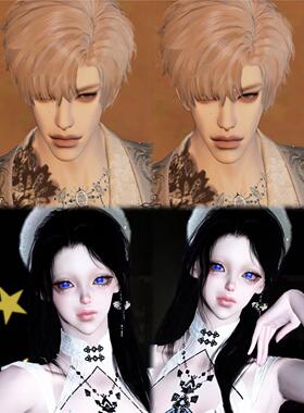 发2 囧囧 嘉嘉 溺死苦痛 德赛克DeSac 逆水寒手游捏脸男/女通用