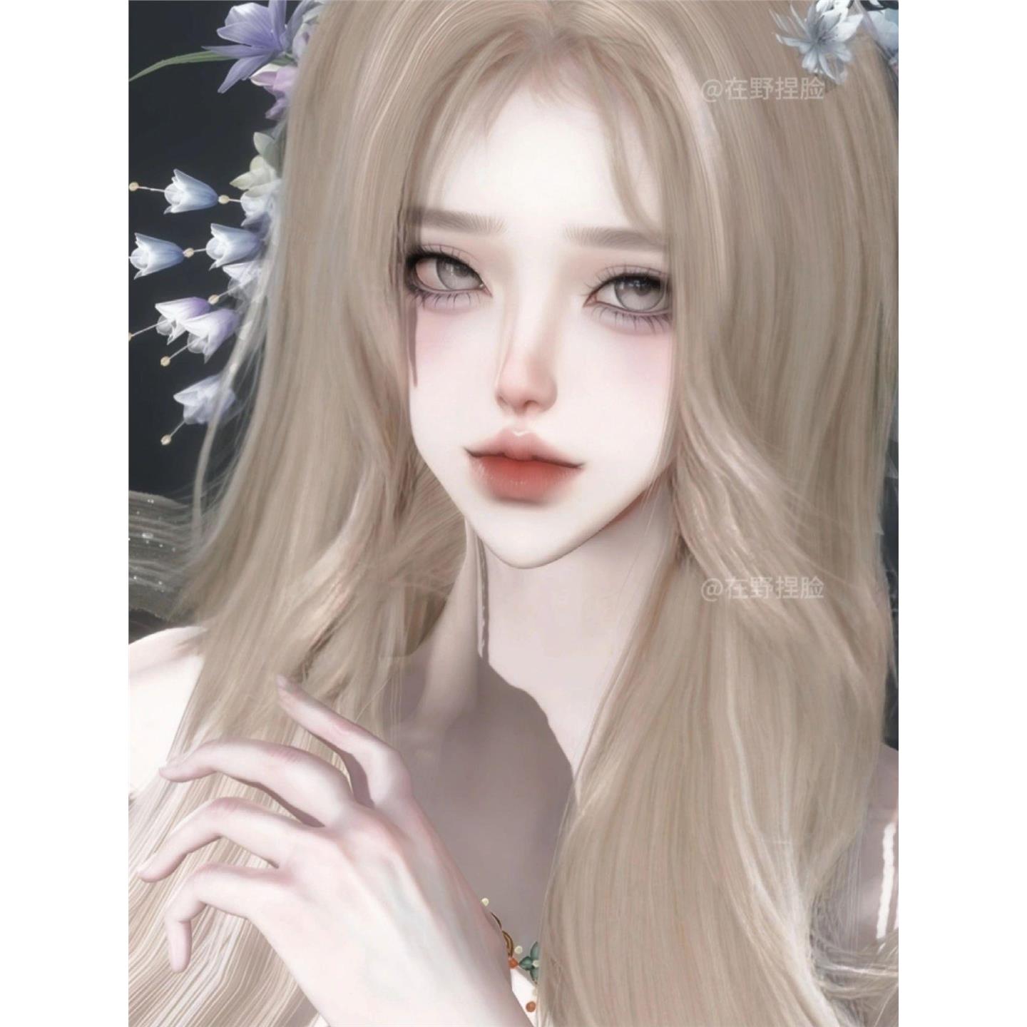 发2 温柔至极 长公主 在野 逆水寒手游捏脸女通用