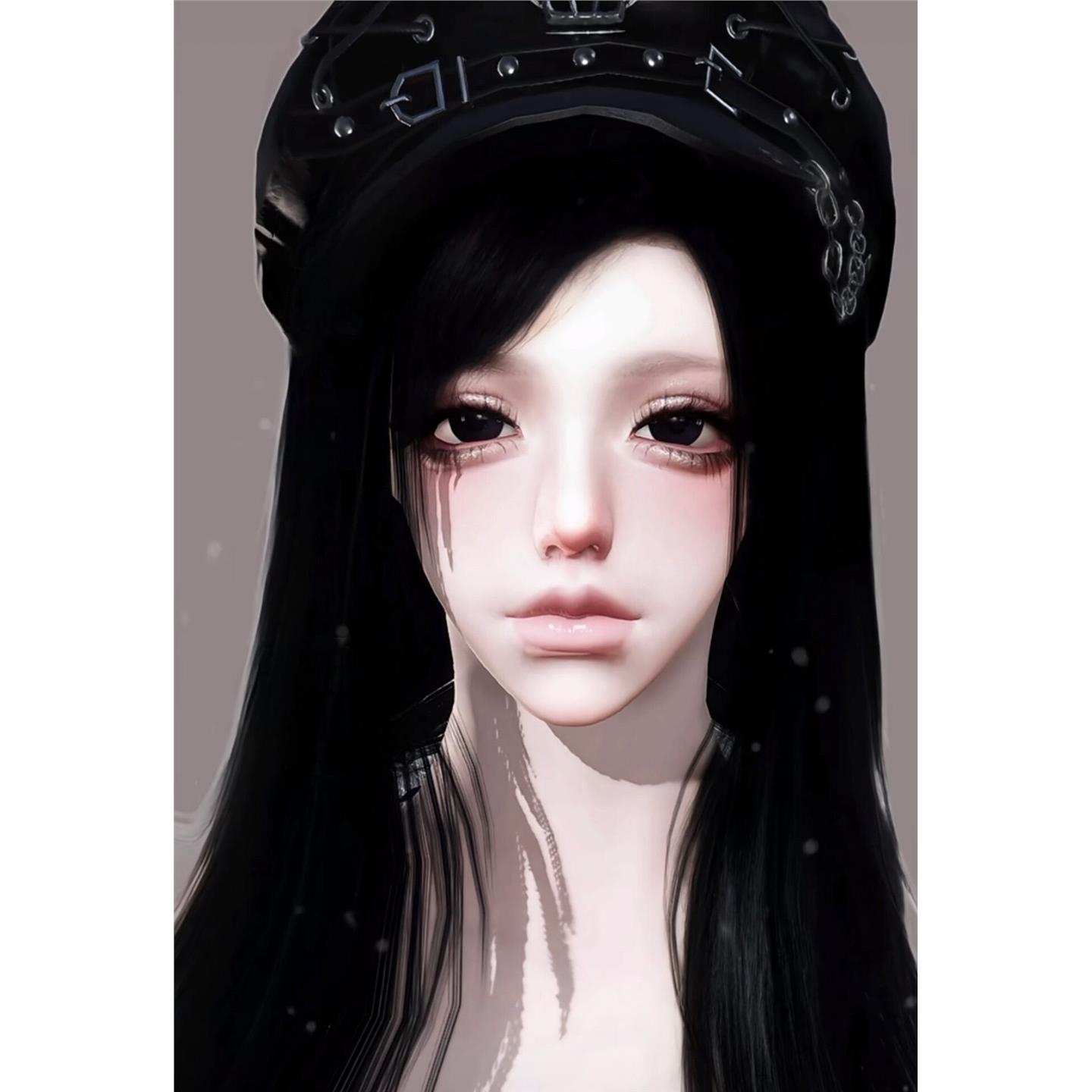 发6 娚漫X 雪松 纯欲感 丧丧 BJD感娃娃  逆水寒手游捏脸女通用