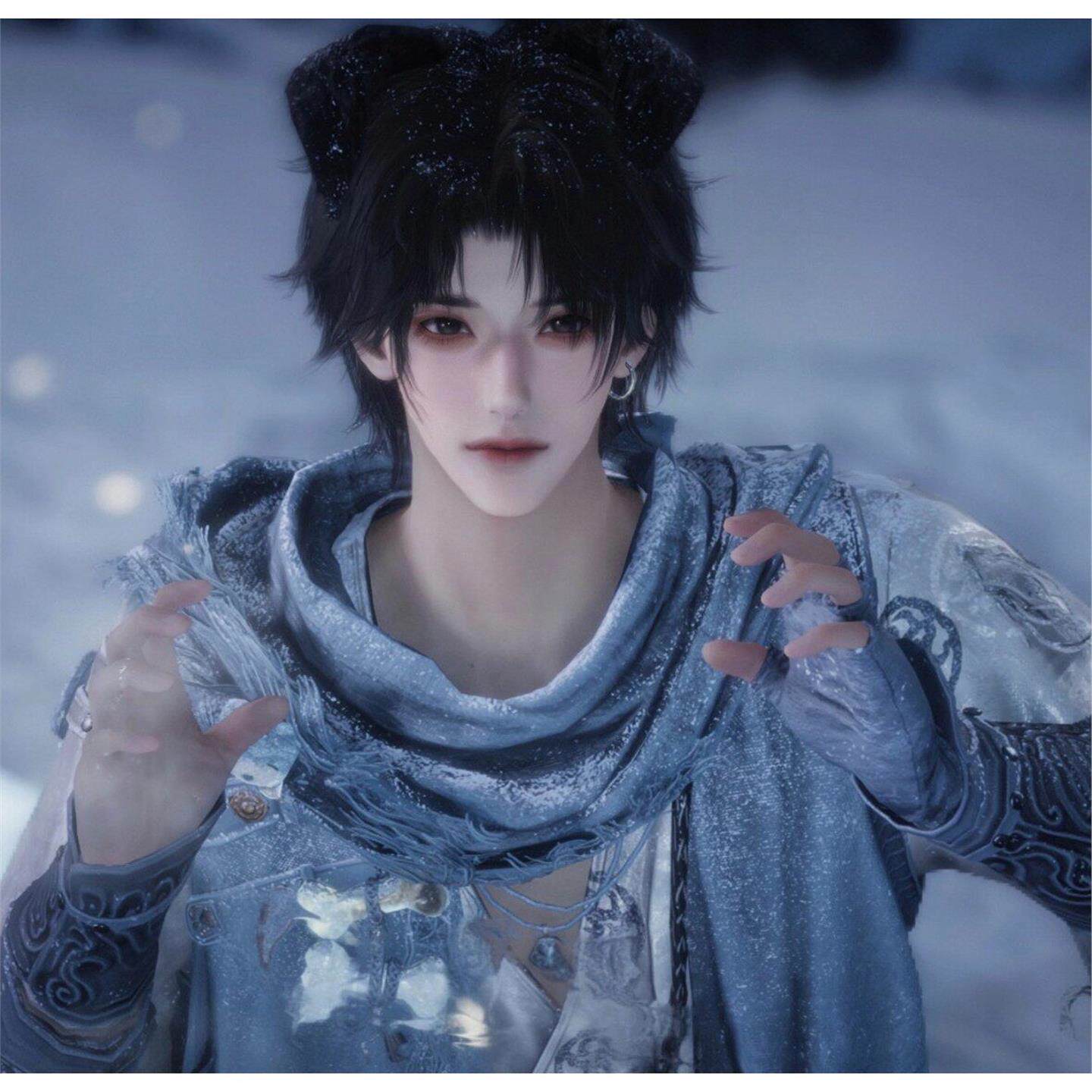 燕云十六声捏脸男 美美桑内 清冷感 端游手游通用