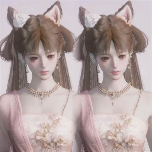 薄巧兔 12月13 燕云十六声捏脸女 端游手游通用