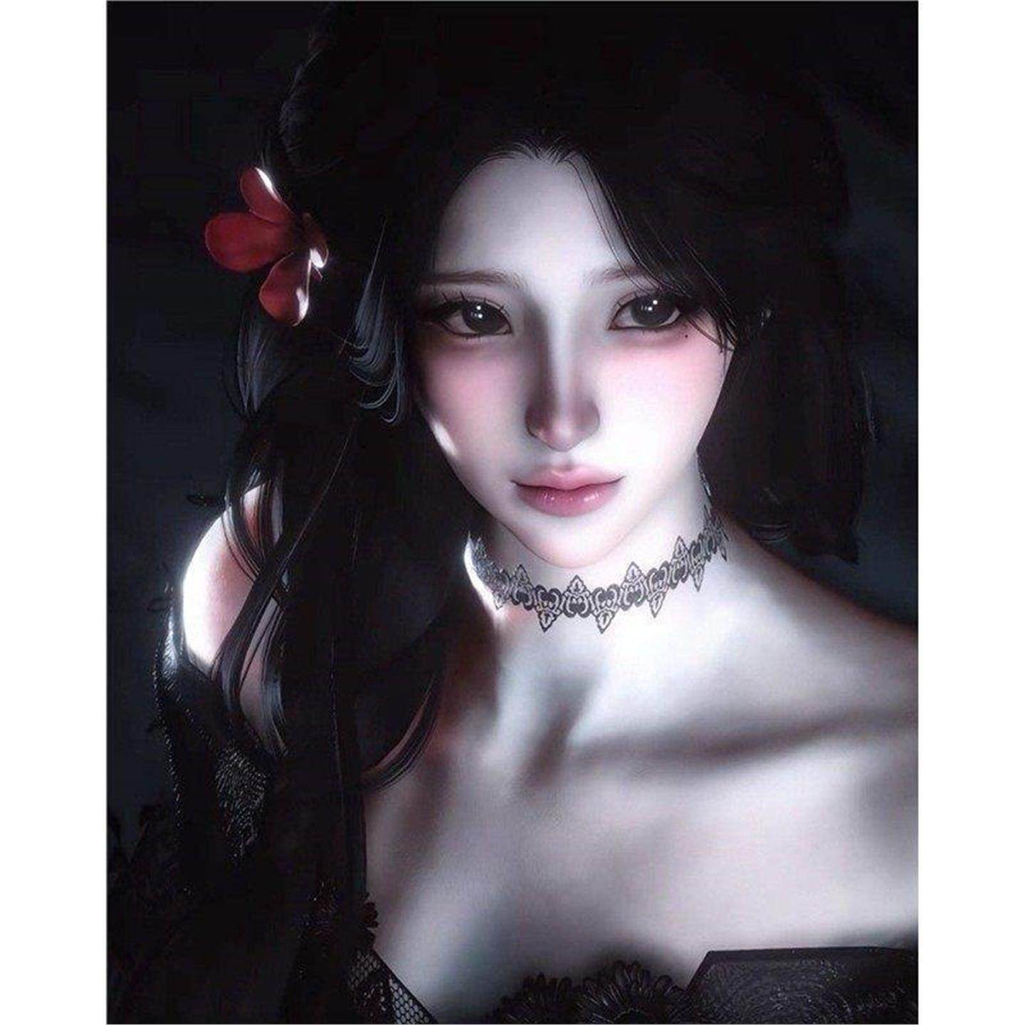 霏霏 女神 Lannana 燕云十六声捏脸女 端游手游通用