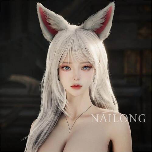 月 奶龙 带体型 AION2 永恒之塔2捏脸女 魔族天族通用
