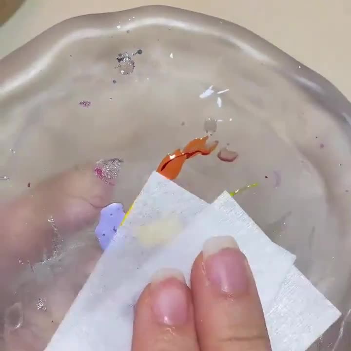 美甲工具一次性调色撕调胶纸彩绘彩妆配色晕染甲油胶调色盘色纸