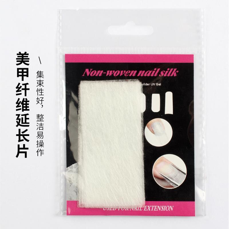 美甲延长纤维片丝免指拖光疗甲油胶快速延长玻璃纤维片修复防断裂