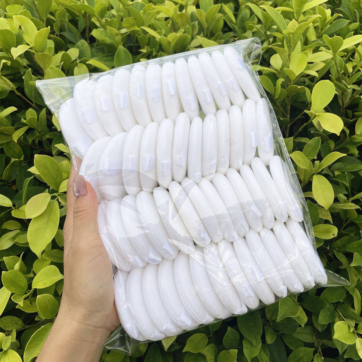 植绒圆形粉扑散粉蜜粉定妆粉扑短绒毛化妆勾粉扑爽身粉扑