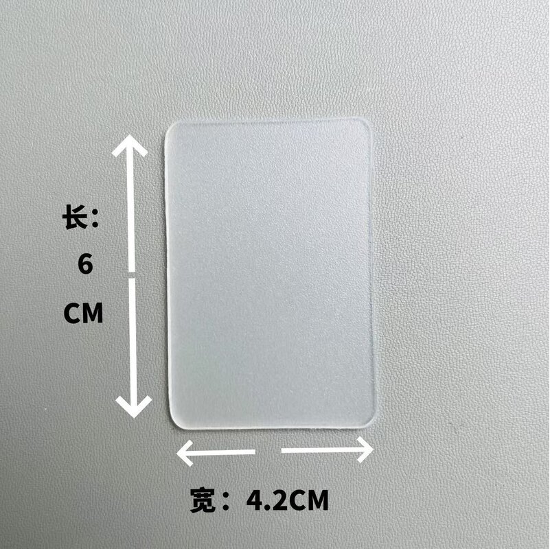 透明软刮板钢板刮胶转印抹平造型塑料刮片磨砂质感抹美甲工具