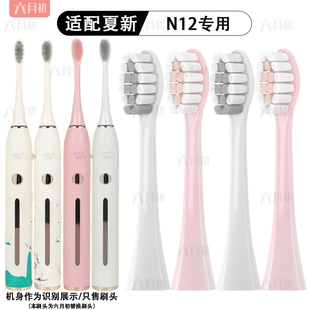 适配AMOi夏新N12电动牙刷头软毛声波成人通用替换标准舒适型