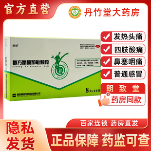 朗致 复方氨酚那敏颗粒 10袋感冒发热鼻塞流鼻涕四肢酸痛头痛药