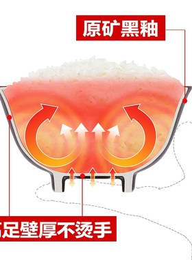 极速Gengyunshe black bowl kitchen household daily usXe table