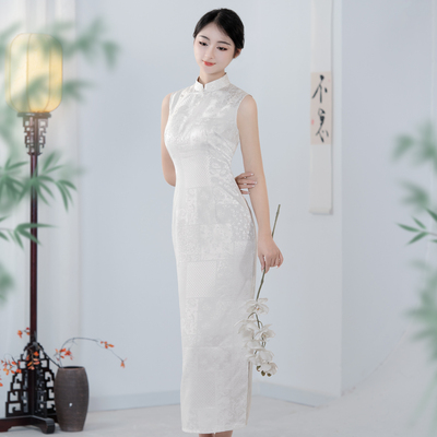 尘记中式改良旗袍气质显瘦