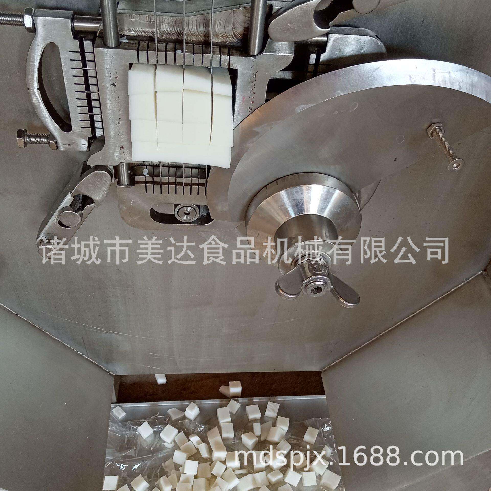 微冻肉切丁机全自动肉鸡胸肉肉丁机商用五花肉牛腩切块切粒机