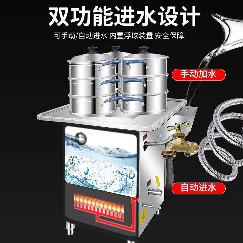 节能摆摊多功能蒸包炉蒸炉商用煤气煤早餐肠粉小笼包电蒸包炉蒸包