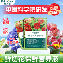 施多乐鲜花保鲜剂家用插花营养液玫瑰百合花店通用型袋装延长花期