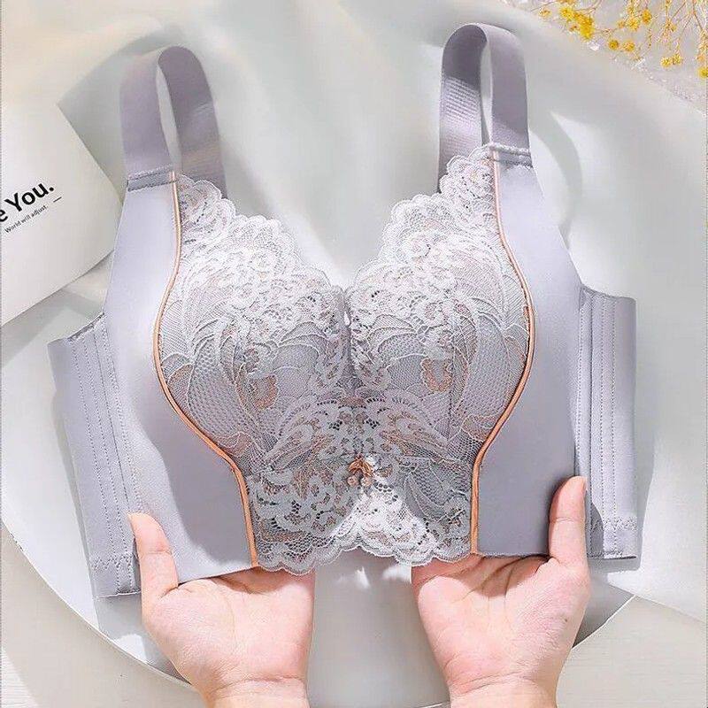 防下垂内衣女聚拢小胸显大收副乳调整型塑型加厚薄款上托文胸罩夏
