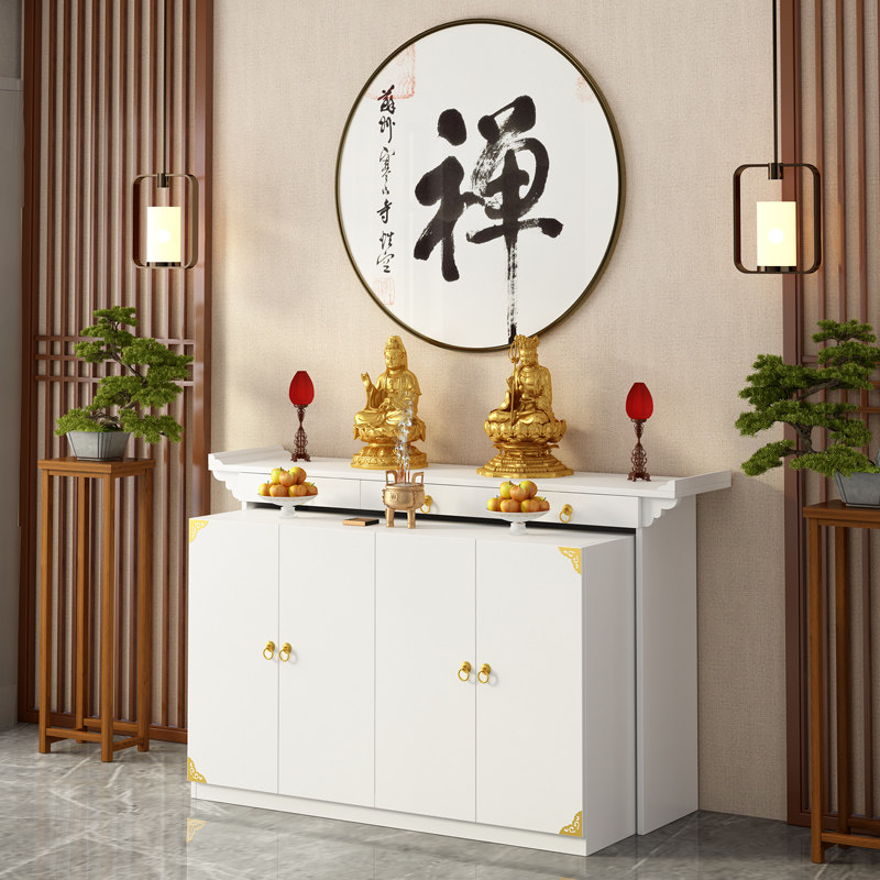 香案供桌佛台家用现代阶梯佛桌新中式贡桌简约仙神台轻奢四方桌