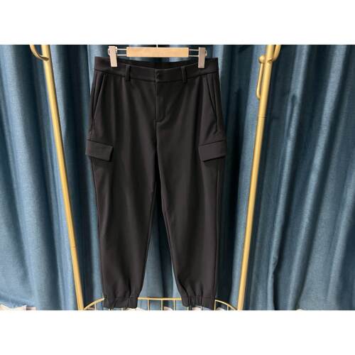 29B48 出口韩国春男士高尔夫长裤束脚松紧腰运动裤腰围82春夏新品