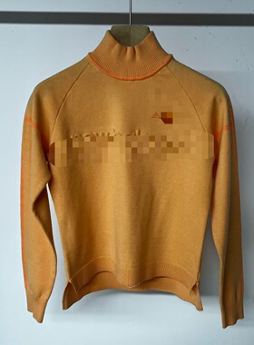 21238 出口日本潮牌高尔夫女士秋冬高领保暖针织衫弹力百搭 S清仓