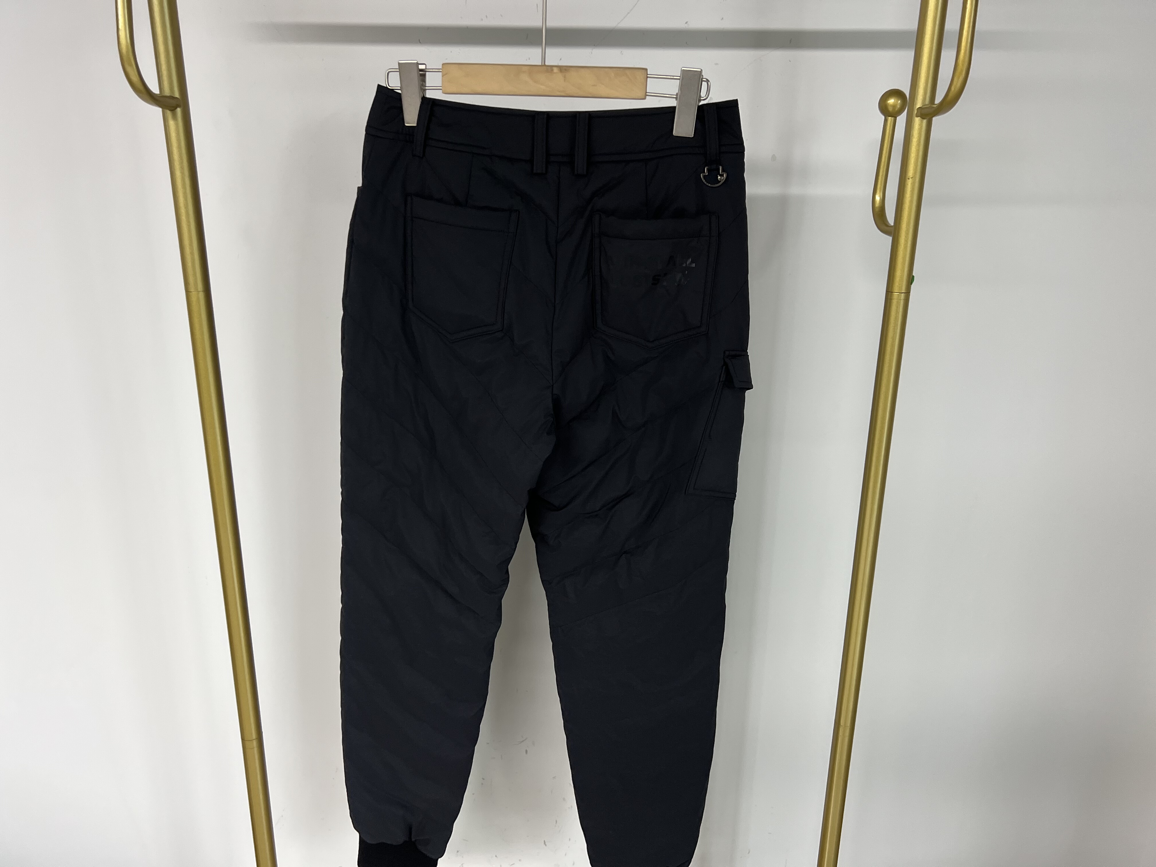 11C28 出口韩国高尔夫服装女士秋冬新款羽绒保暖防风长裤小怪兽