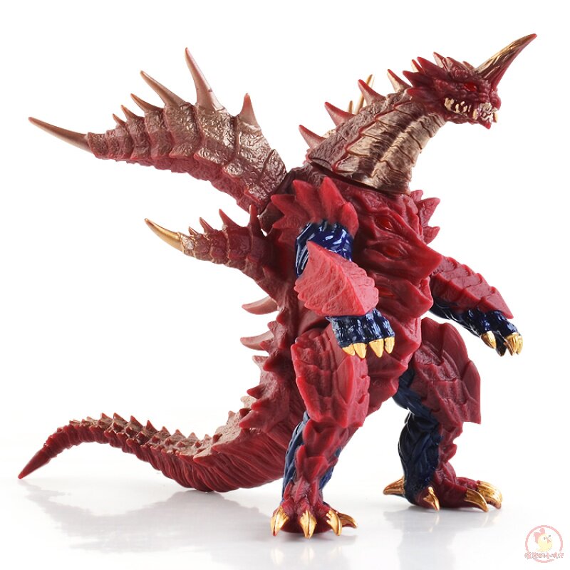 澳特漫玩具怪兽加拉特隆芝庞顿魔格大蛇软胶可动贝利亚