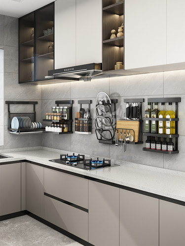 【免钉设计不伤墙体】壁挂置物架