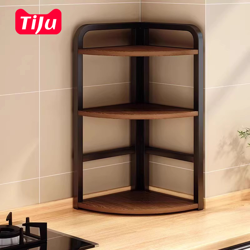 【转角空间不浪费】三角调料架